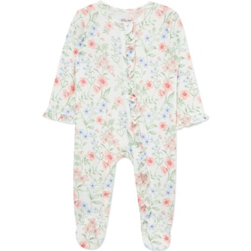 Botanical Footie with Ruffles