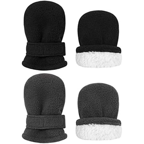 Sarfel Baby Mittens Toddler Gloves Kids Winter Gloves Baby Girl Boy Winter Mittens Infant Mittens 2 Pair Pack