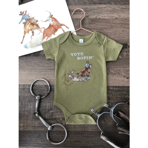 Yote Ropin' (Baby, Toddler & Youth) - Hunter Green