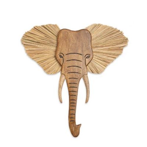 Crane Baby Handcrafted Wood Wall Decor - Kendi Lion