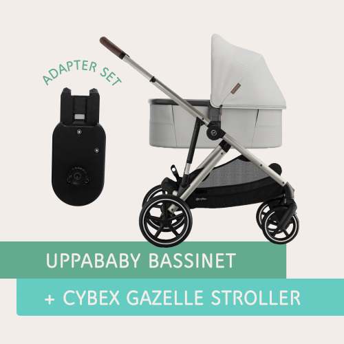 UPPAbaby Carseat Adapter for CYBEX Gazelle Stroller – Vamos Baby