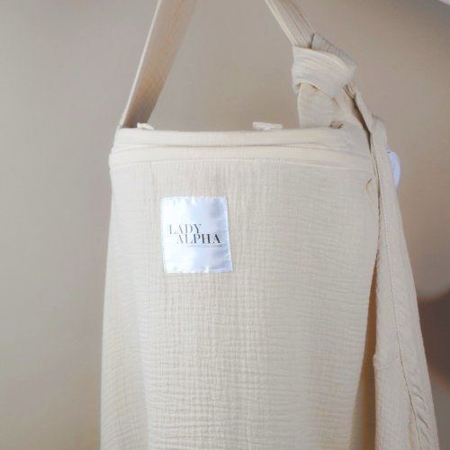 The Lady Alpha Nursing Cool Cover - Champagne Mami — As Seen On Shark Tank - Lady Alpha -The Nursing Cool Cover