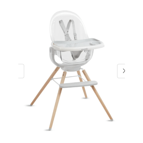 360° Cloud Baby Highchair with Clear Seat and 360° Swivel | Munchkin