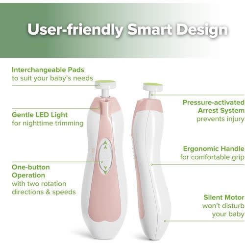 Haakaa Baby Nail Care Kit Nail Trimmer Nail File | Baby Electric Nail File, Safe Nail Clipper : Amazon.com.au: Baby
