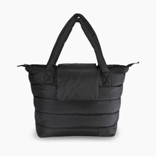7AM Enfant Capri Diaper Crossbody Tote - Black