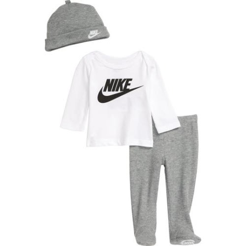 Nike Logo Graphic Tee, Hat & Footed Pants Set | Nordstromrack