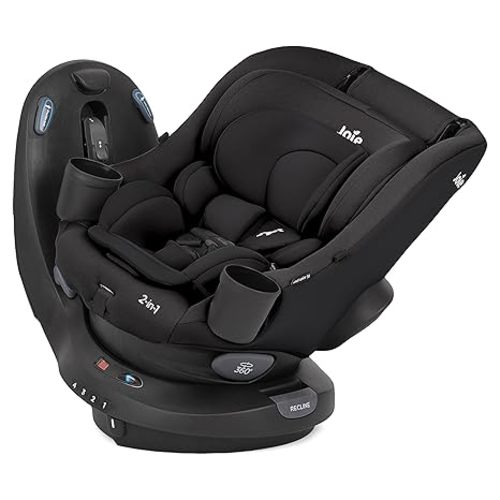 Chili Spin SI Rotating 2-in-1 Convertible Car Seat, Rear and Forward-Facing, No-Rethread Harness, Tested for Safety Standards (Shale)