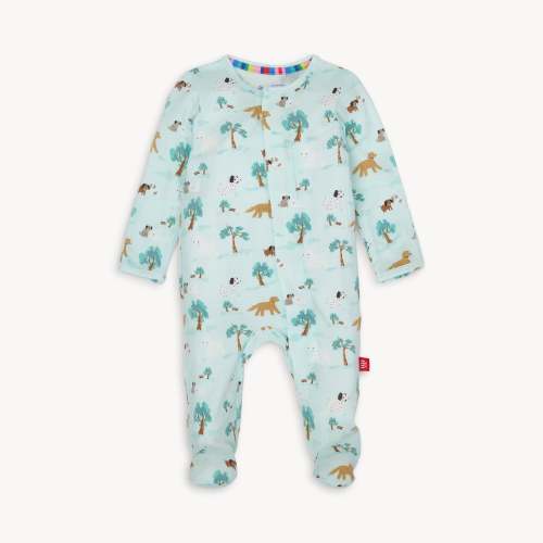 Magnetic Me Modal Magnetic Footie - Central Bark, newborn