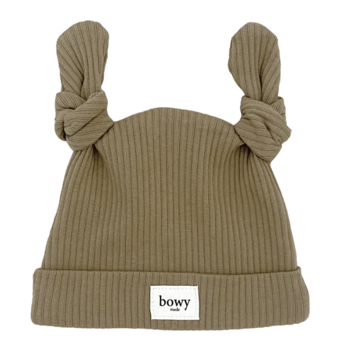 Double Knot Beanie - Olive