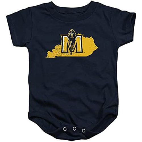 Murray State University Official State Shape Unisex Infant Snap Suit for Baby