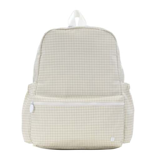 Backpacker Gingham Pearl Grey by TRVL Design