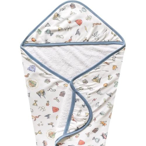 Copper Pearl Hooded Bath Towels Premium Knit/Terry Cloth Baby Towels with Hood, Pockets, and Cool Designs - Great to Gift and Make Bath Time Fun - Baby Bath Towel, Wizarding World™