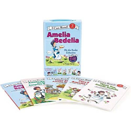 Amelia Bedelia 5-Book I Can Read Box Set #1: Amelia Bedelia Hit the Books (I Can Read Level 2)