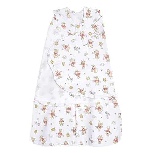 HALO 100% Cotton Sleepsack Swaddle, 3-Way Adjustable Wearable Blanket, TOG 1.5