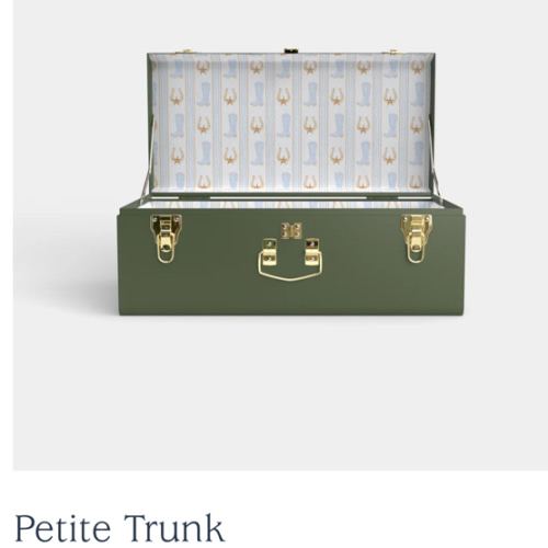 Petite Classic Trunk - green - Rodeo's Roundup / No Embroidery