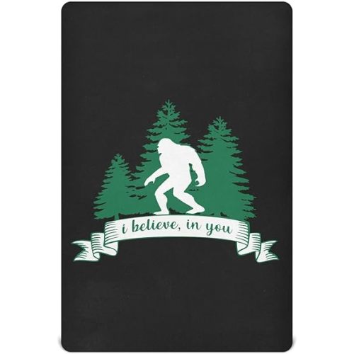 Pain Tree Sasquatch Crib Sheets for Boys Girls Baby Sheet Breathable Nursery Sheet
