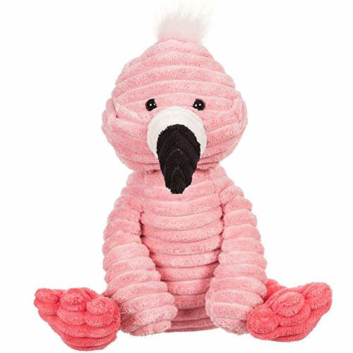 Apricot Lamb Toys Plush Corduroy Flamingo Stuffed Animal Soft Cuddly Perfect for Child (Corduroy Flamingo)