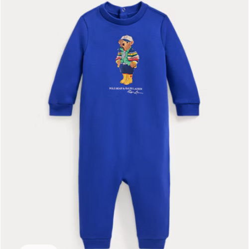 Polo Bear Fleece Coverall