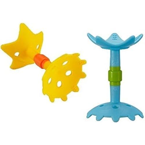 Innobaby EZ Grip Massaging Star Teether Set (Yellow Star and Blue Star)