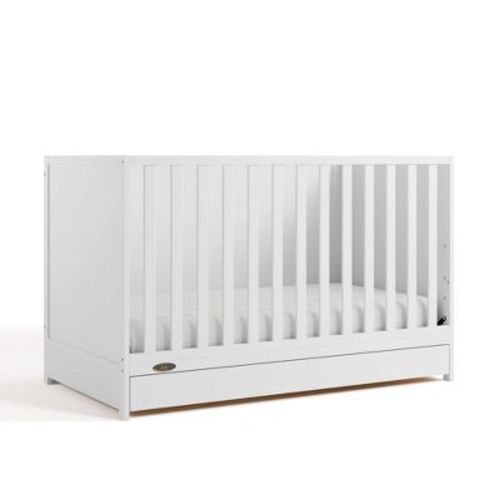 Graco Theo 3-in-1 Convertible Crib With Drawer - white