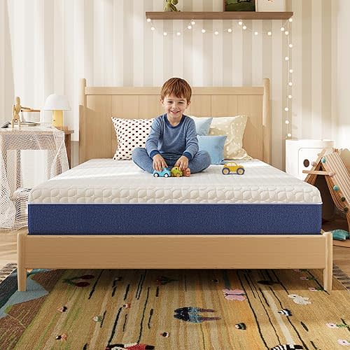 8 Inch Full Size Mattress, Firm Gel Memory Foam Full Mattress in a Box, Firm Back Support for Pressure Relief & Spinal Alignment, CertiPUR-US Certified, Fiberglass-Free