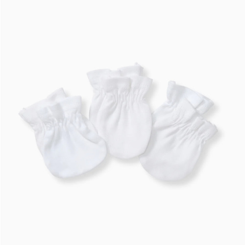 Bee Essentials Organic Baby Mittens Set of 3 | Burt's Bees Baby®