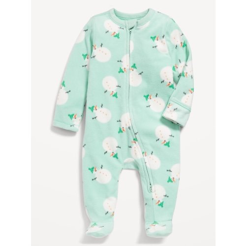 Velvet 2-Way-Zip Sleep & Play Footed One-Piece for Baby