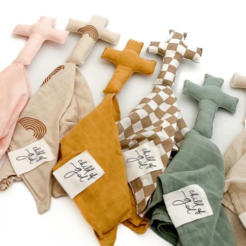 Cross Child of God Blankie – OUR HOUSE ABOVE