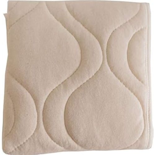 SheetWorld Crib Bib Sheet Saver - 13x27 Inches, Soft Cotton Material, 4 Secure Corner Ties - Essential Baby Bedding for Easy Clean-Up and Comfort - Proudly Made in The USA