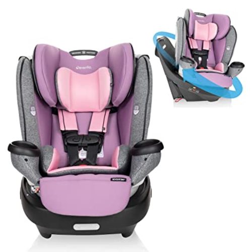 Gold Revolve Opal Convertible Car Seat - Opal Pink