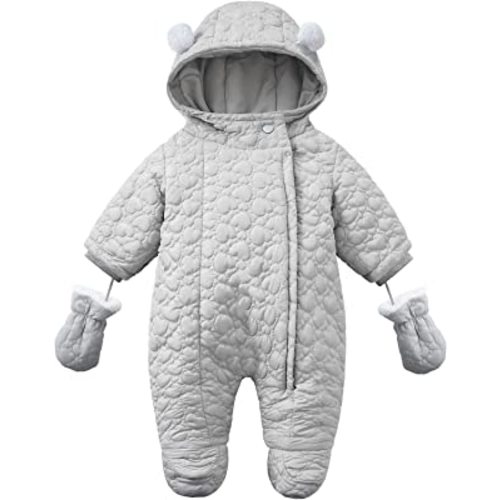 Toddler Snowsuit Baby Winter Clothes Boy Infant Girl Snow Wear 3-6-9-18-24 Month