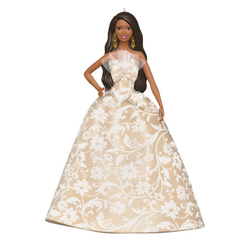 2025 Black Holiday Barbie™ Ornament