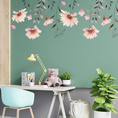 Isabelle & Max™ Delicate Flowers Wall Decal & Reviews | Wayfair