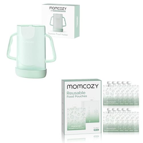 Squeeze Pouch Holder & 5oz Food Pouches