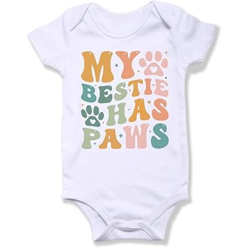hrcfbk Newborn Baby Boy Girl Bodysuit Funny Letters Print Short Sleeve Pregnancy Announcement Baby Reveal Romper