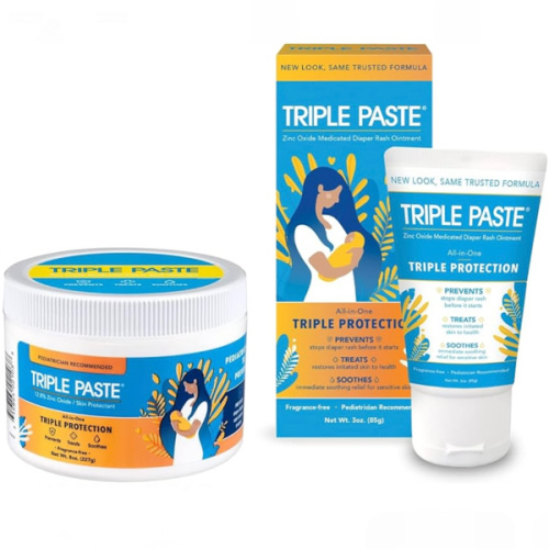 Triple Paste Diaper Rash Cream (8 oz & 3 oz)