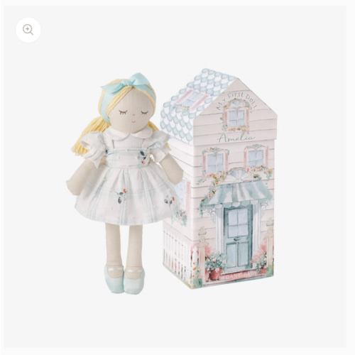 10" Amelia Linen Toy Boxed – Elegant Baby