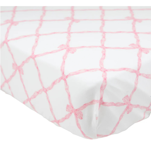Sleep Tight Crib Sheet - Belle Meade Bow