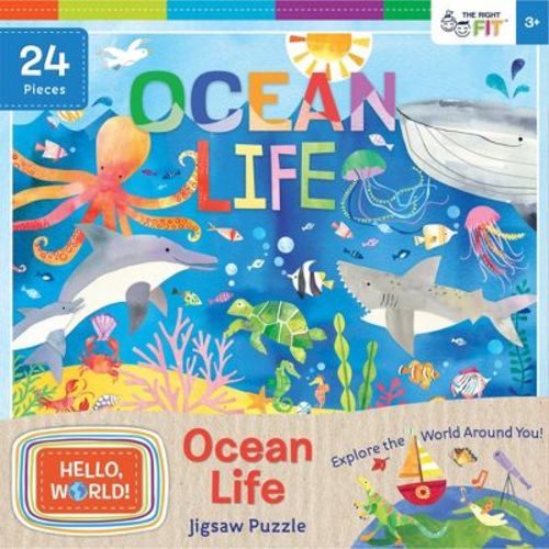 Masterpieces Kids And Family Jigsaw Puzzle - Ocean Life 24 Pieces