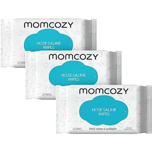 Momcozy Water Wipes Extra Large Size Design 8 Packs 60 Wipes per Pack 480 Wipes
