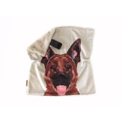 German Shepherd Dog Lovey, Dog Lovey Pet Lovey, Soft German Shepherd Lovey, Faux Fur Lovey, German Shepherd Baby Gift, Minky Lovey, Dog Gift