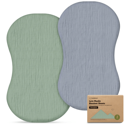 Soothe Fitted Bassinet Sheets For Baby Nursery Cot | KeaBabies