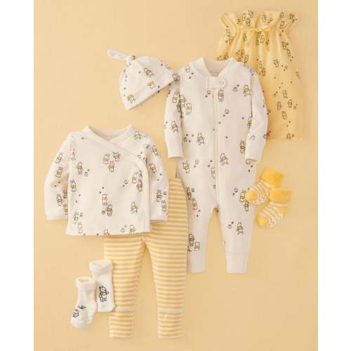 6-Piece Baby Winnie the Pooh Gift Set ($144 value) | Hanna Andersson