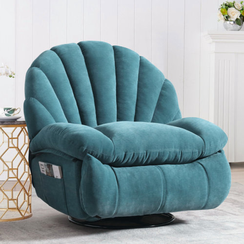 Latitude Run® Wide Modern Style Accent Swivel And Rocker Recliner Chair & Reviews | Wayfair