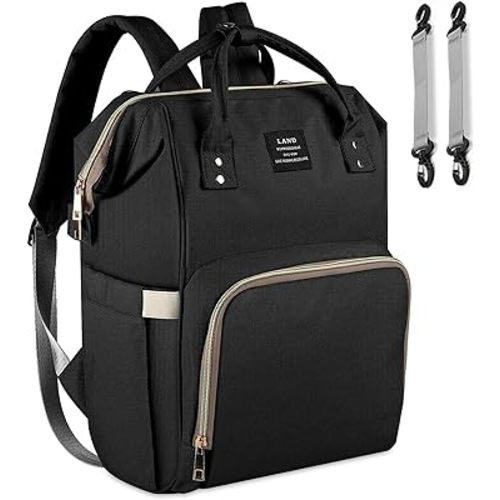 Ticent Diaper Bag Backpack Multifunction Travel Back Pack Large Maternity Nappy Bag Baby Changing Bags with Stroller Straps, Waterproof and Stylish