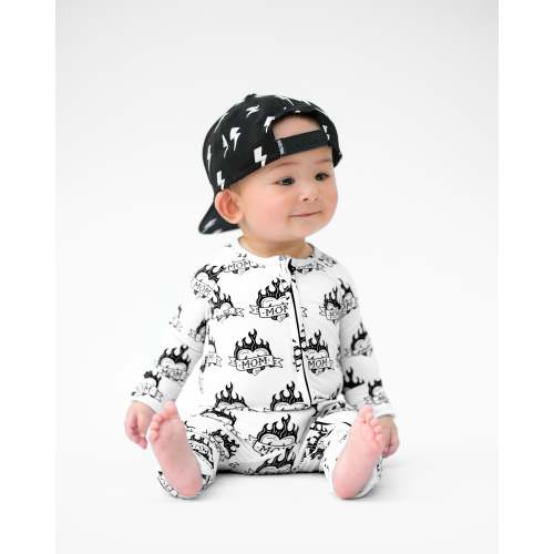 Bamboo Zippy Sleeper in Mad Love For My Mama