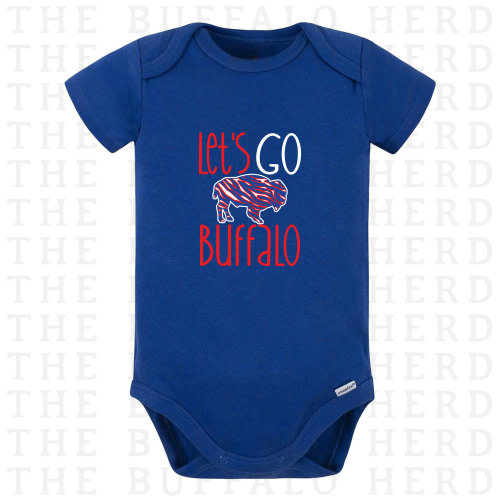 Let's Go Buffalo Baby Bodysuit, Buffalo Football Shirt, 716 Baby Buffalo NY Gift for Fan, Toddler Girl Buffalo Football Tee, Baby Boy
