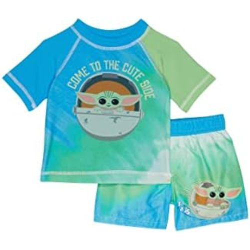 Dreamwave 2 Piece Rash Guard & Swim Trunks Set