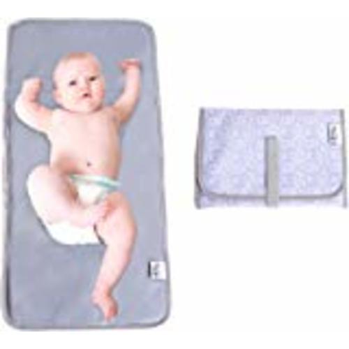 Obersee 2 Count Baby Changing Mat, Black