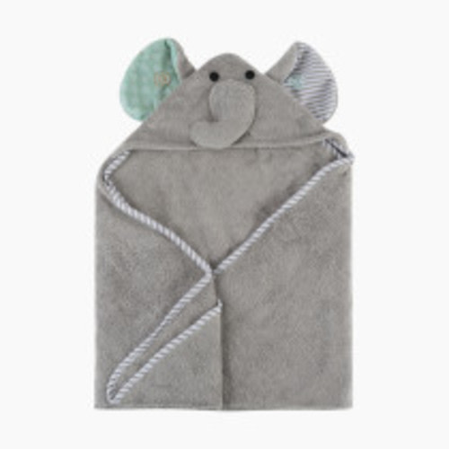 ZOOCCHINI Hooded Towel - Elephant, 0-24 Months